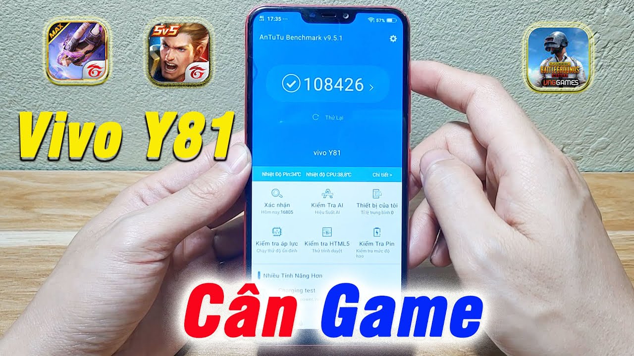 Hiệu năng Vivo Y81 - Thực tế Helio P22 hiện tại chơi Game có ổn ?