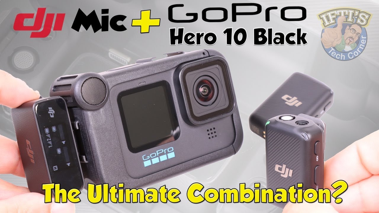 DJI Mic + GoPro Hero 10 Black с медиамодулем: идеальная комбинация?