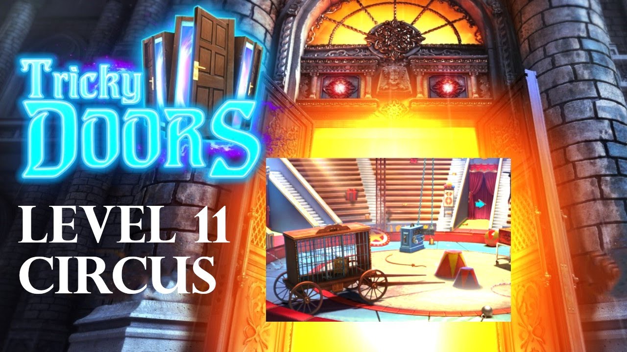 Tricky Doors Level 11 Circus Walkthrough on Nintendo Switch