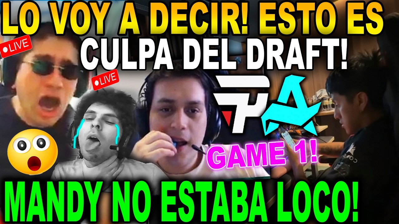 😲PARA ESO FUNARON A MANDY?😲 BENJAZ Y MATTHEW ANALIZAN EL JUEGO 1 ENTRE PAIN GAMING VS AURORA!