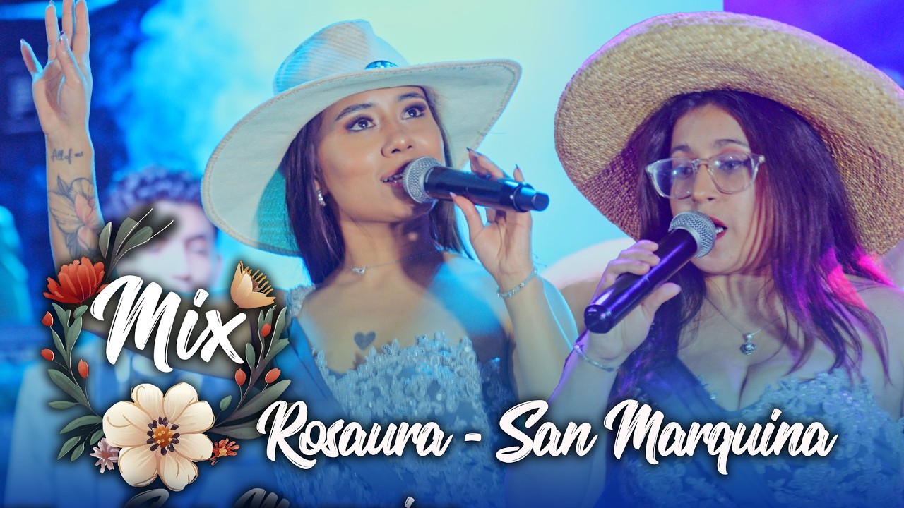 MIX ROSAURA / SAN MARQUINA / TRIGUEÑITA 💃 LA REBELIÓN ORQUESTA En Vivo 2025 – Unsha de Oro 🎉