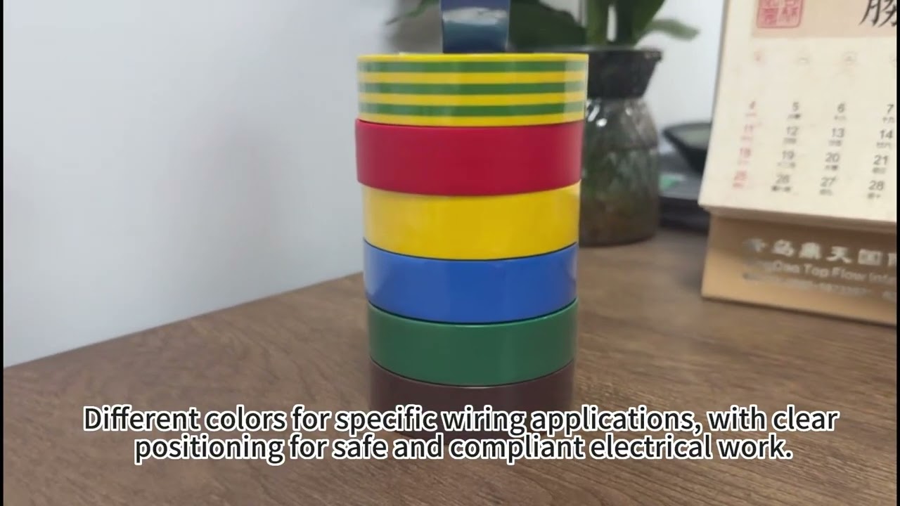 Multi Color PVC Insulation Tape for Safe & Easy Wire Identification