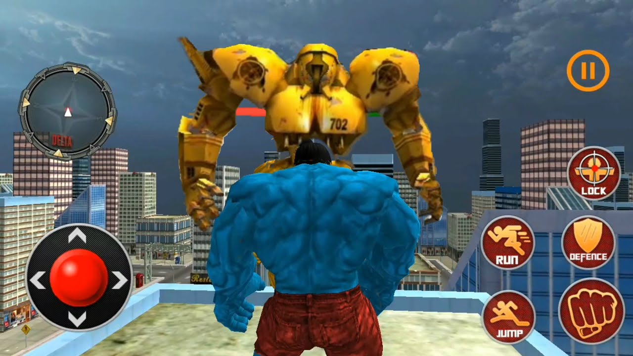 Incredible Monster Hero Robot Villains Battle | Green Monster Hero City Fight - Android GamePlay
