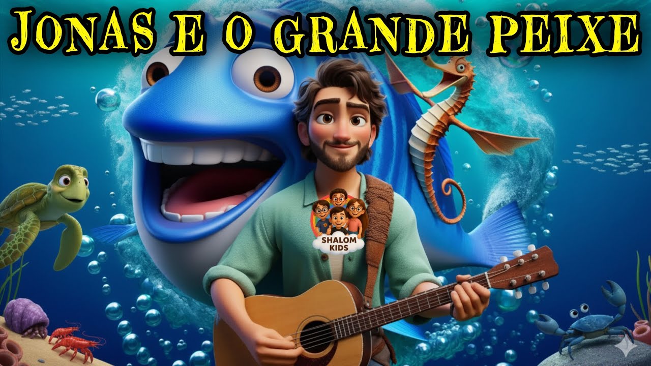 JONAS E O GRANDE PEIXE - | M&Uacute;SICA INFANTIL 🎶✨
