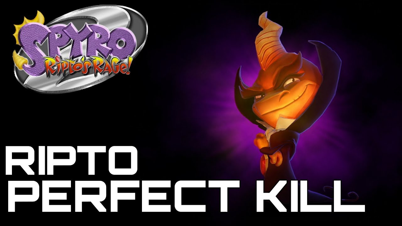 Spyro 2 Ripto's Rage (Reignited) RIPTO FLAWLESS KILL (0 HITS)