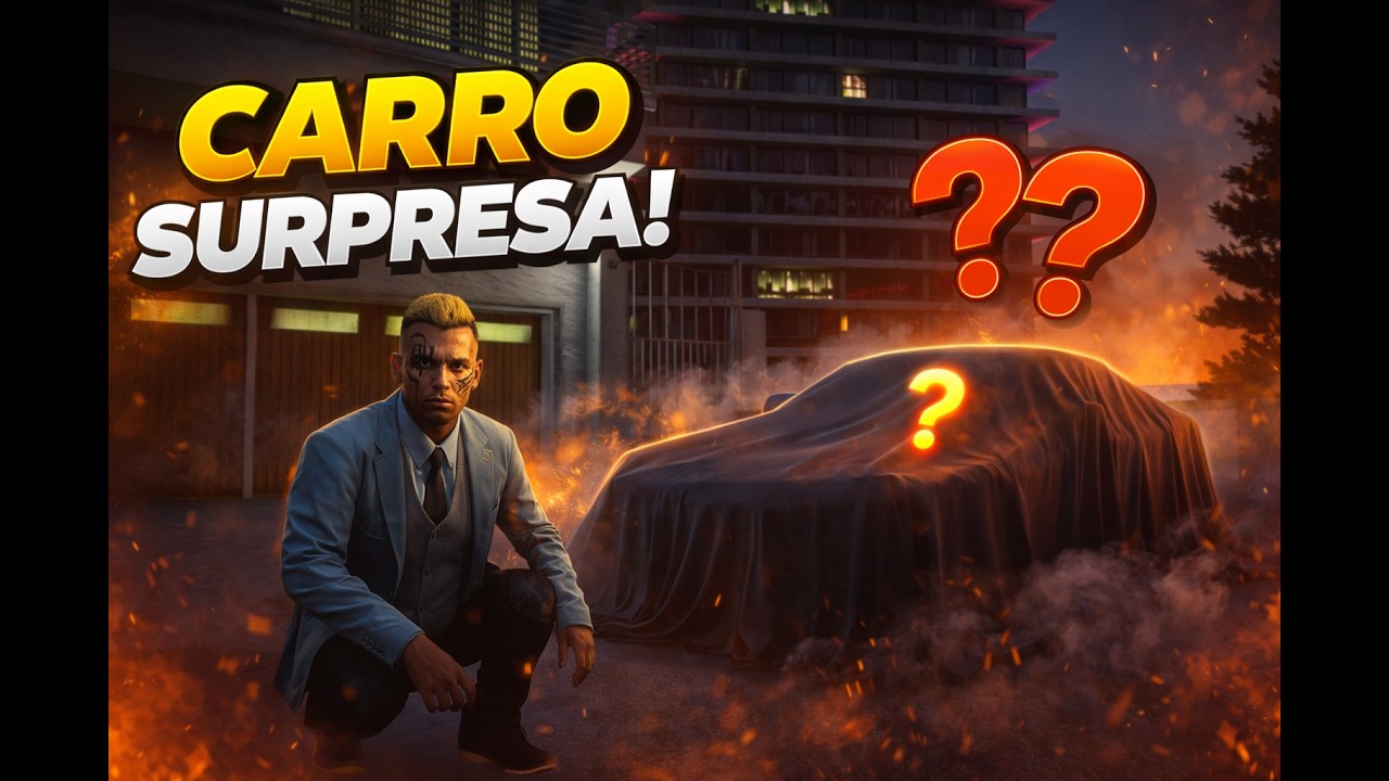 CARRO SURPRESA NA CIDADE! NINGUÉM ESPERAVA ISTO… 😳 | GTA