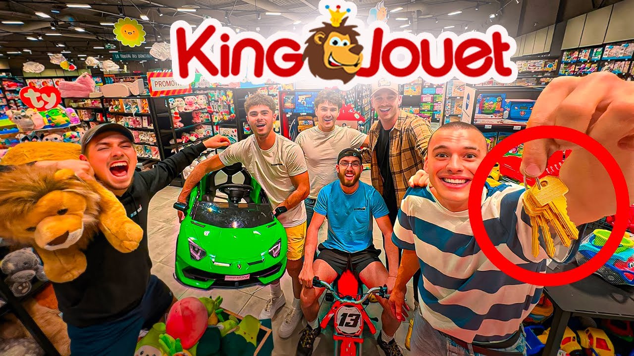 24 Heures Enferm&eacute;s Dans King Jouet !