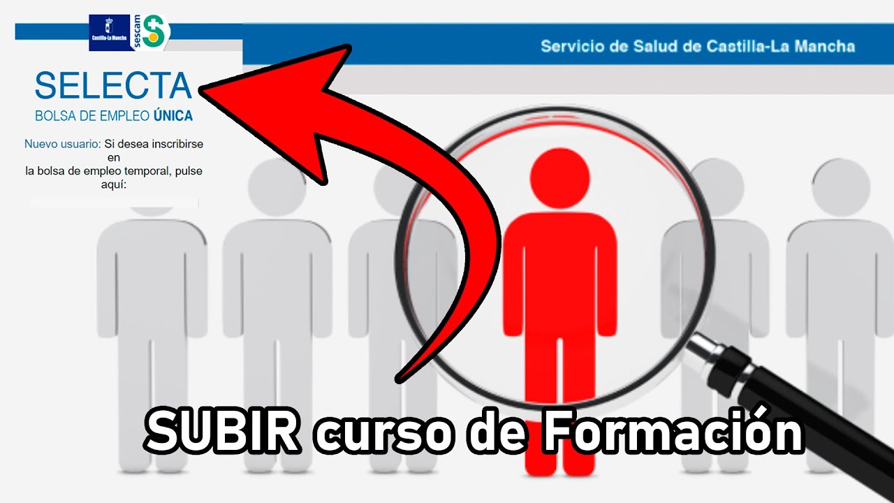 Cómo subir CURSOS de formación a la Bolsa Selecta