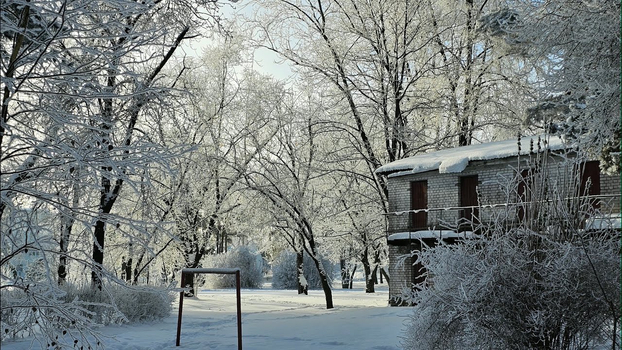 Minsk, Belarus, Short Winter Walk