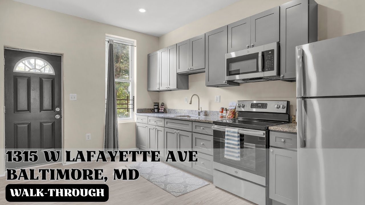 1315 W Lafayette Ave, Baltimore, MD - Property Walkthrough