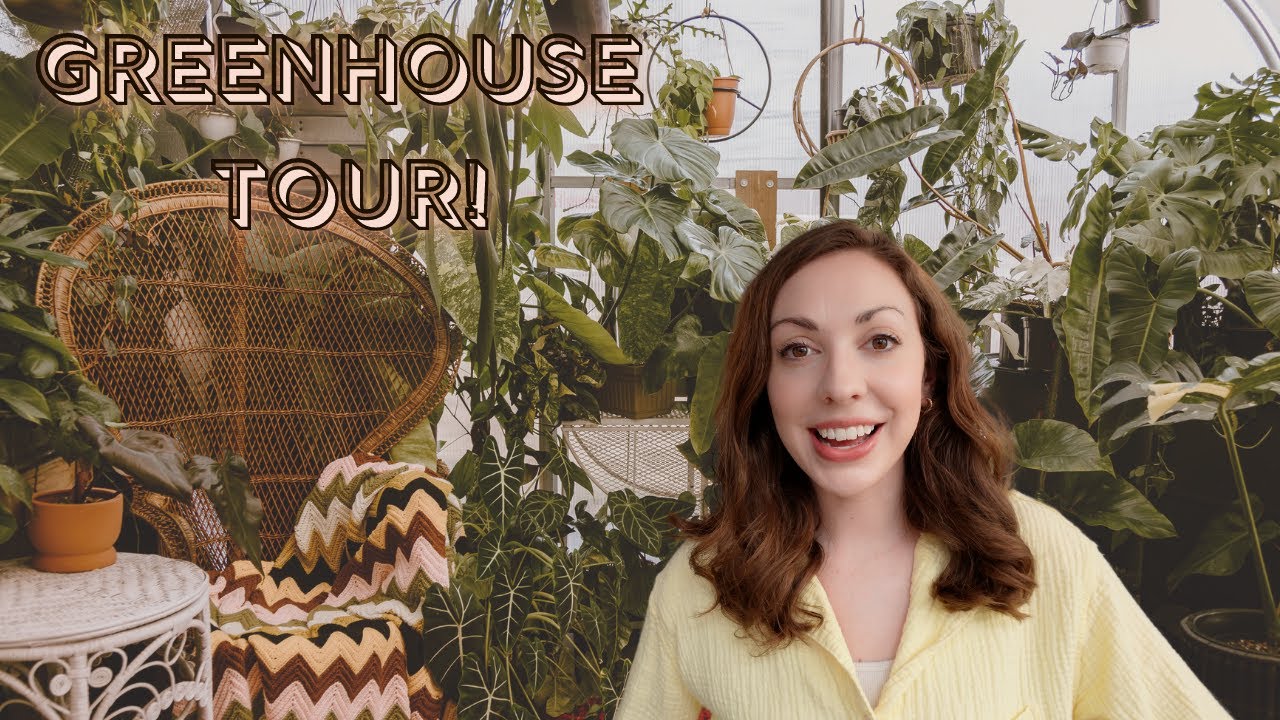 A Plant Tour of my Greenhouse!