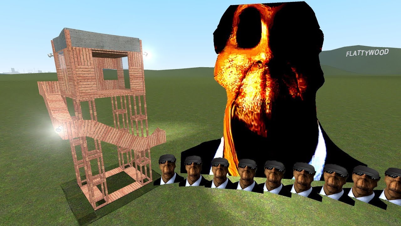 Obunga Family Vs Towers In Garry's Mod