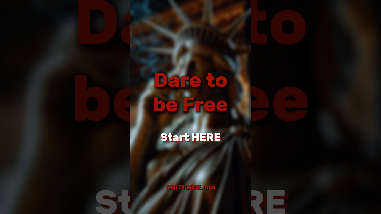 Dare to Be Free. Start Here. | Criticize Moi #freedom  #mindsetshift #cigarculture