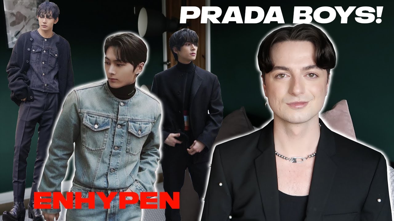 Prada Boys! Reacting to Enhypen at Prada FW23 Milan Fashion Week
