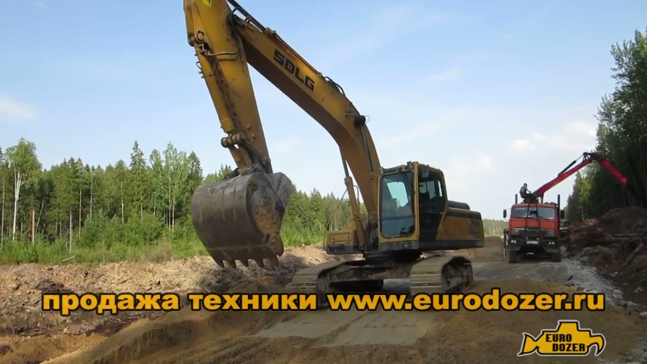 SDLG 6250 он же VOLVO EC250D гусеничный экскаватор 25 т / продажа