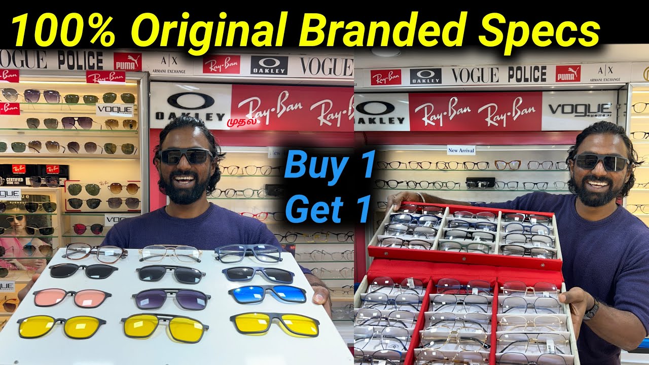 100% Original Branded Specs | Buy 1 Get 1 | Free Delivery | 1 Year Warranty ✅| Vimals lifestyle