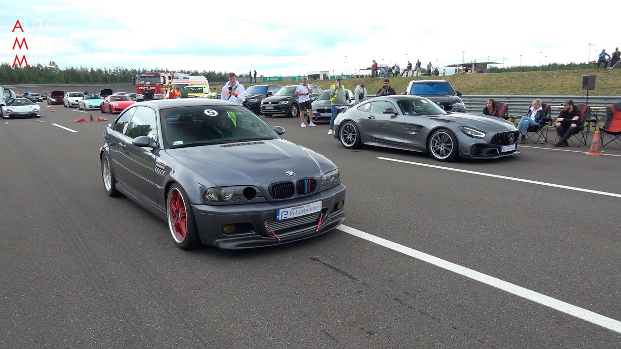 BMW M3 E46 Turbo Lamik (980HP) vs Mercedes-AMG GT R Pro