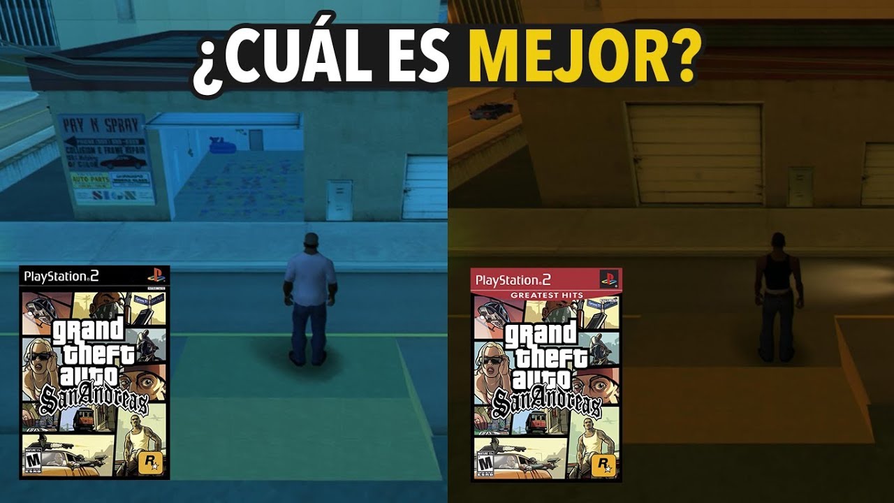 GTA San Andreas | Diferencias entre las versiones de PS2
