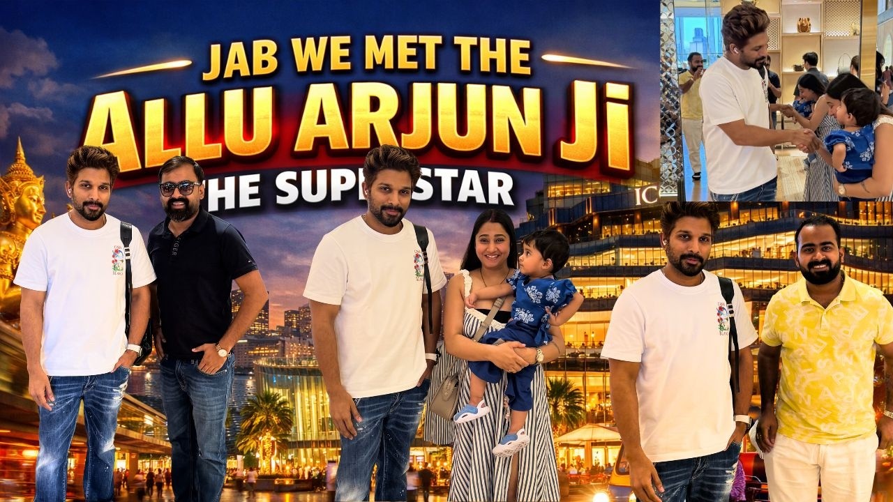 Bangkok Mein Mila Itna Bada Surprise || Mulakat Hui #alluarjun JI Se ||#pushpa #pushpa2 |