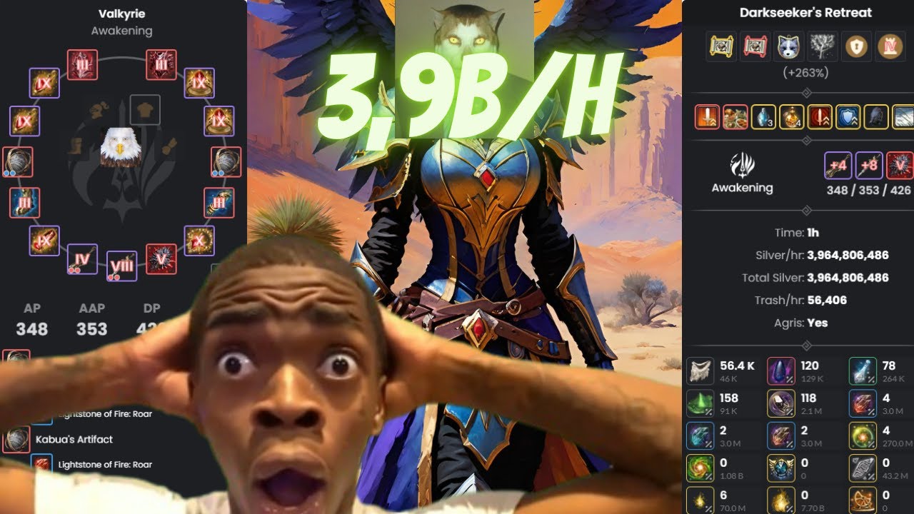 sweaty awk valk on Dark Seeker's Retreat 56,4k+/h