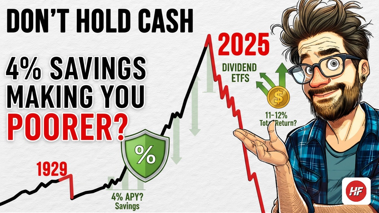 I Ran the 20-Year Math: 2 ETFs vs 4% Savings - $294K Difference