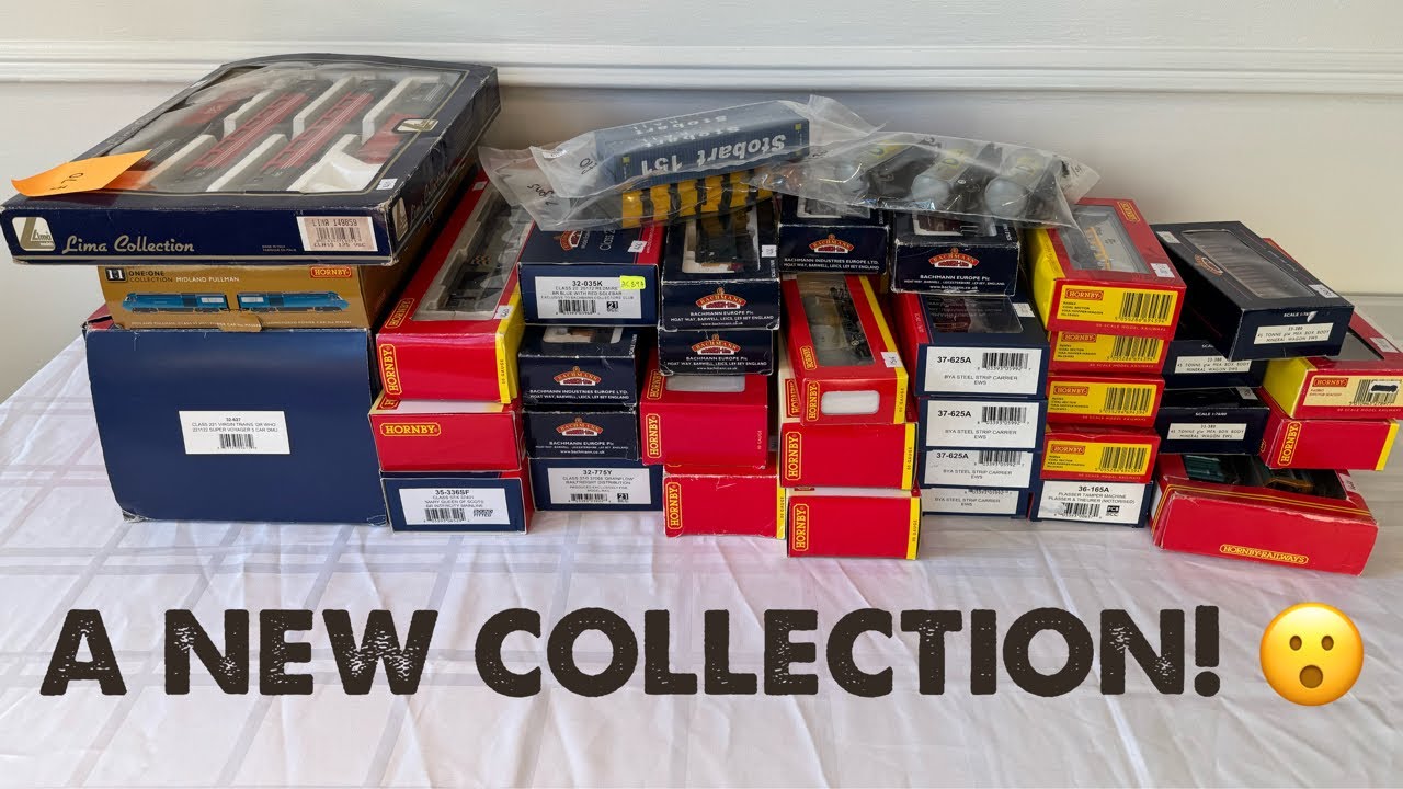  A Model Railway collection has finally arrived! 