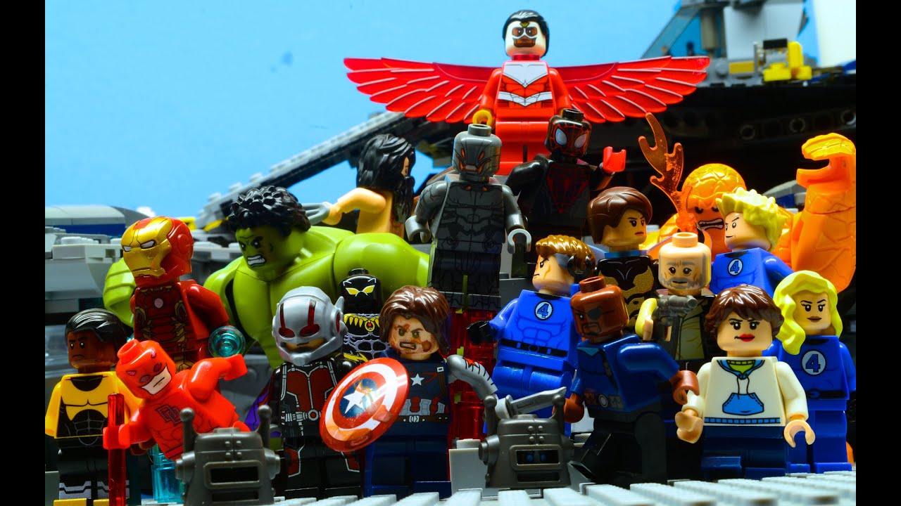 Lego Мстители и Фантастическая четверка - ПАДШИЕ (ЧАСТЬ 1/2)