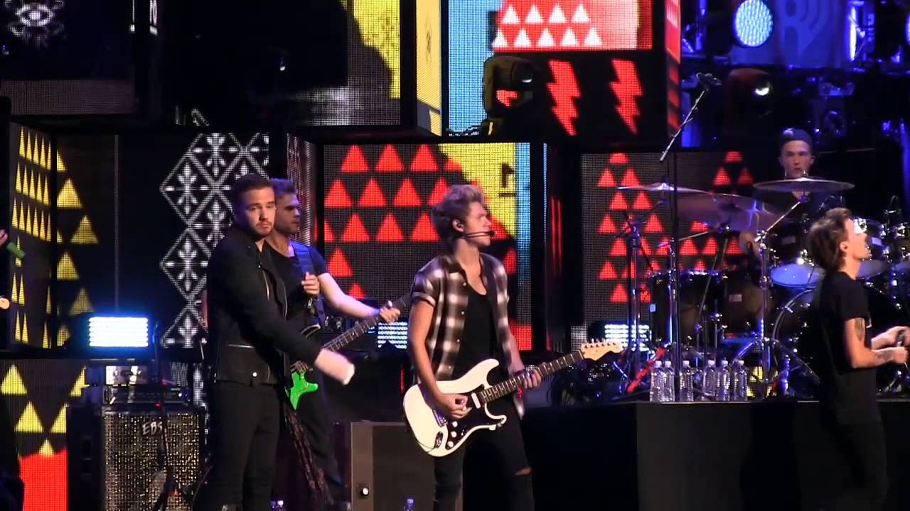 One Direction- "Midnight Memories" (720p) Live at the IHeartRadio Festival 2014