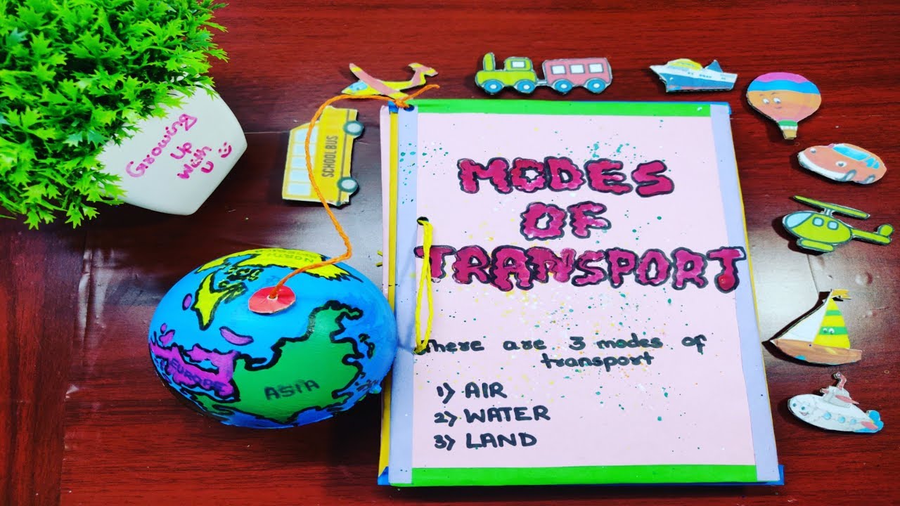 How to make modes of transport project l Modes of transport show n tell