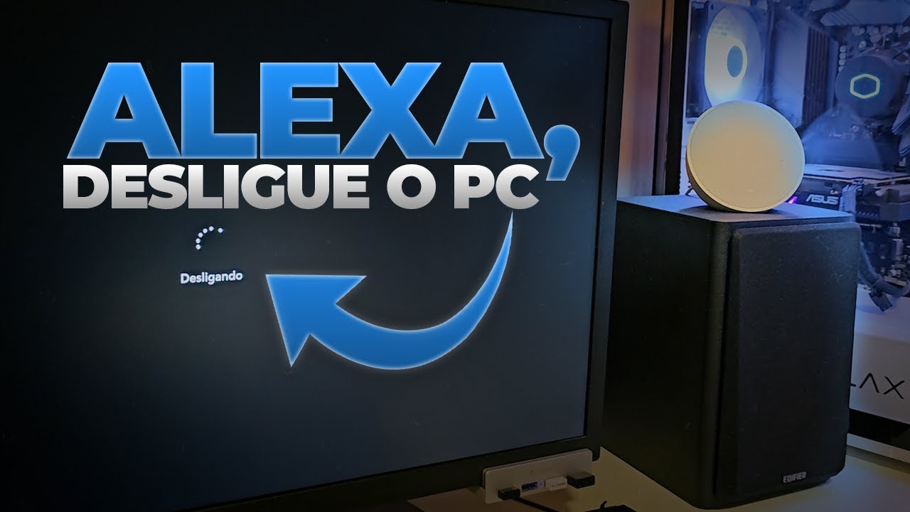 Como DESLIGAR o PC utilizando a ALEXA!