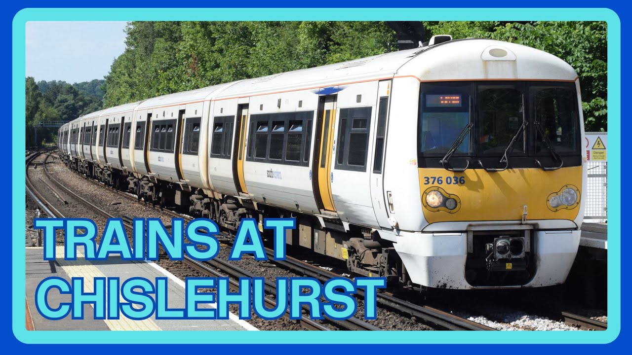 TRAINS at CHISLEHURST - 19/07/2024