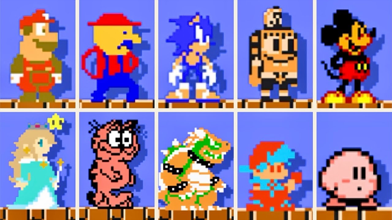 Super Mario Bros. Remastered Custom Characters Showcase - Which is Best? Vol. 1
