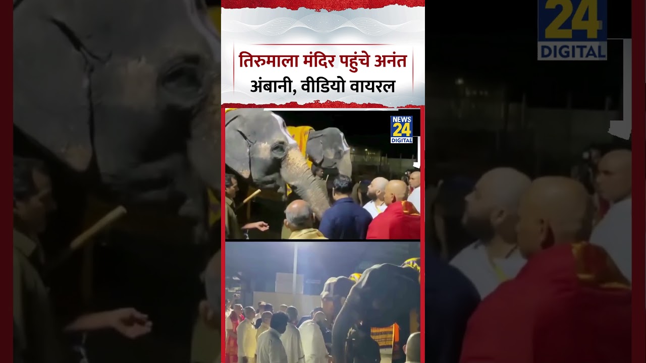 Anant Ambani Visits Tirumala Temple in Andhra Pradesh, Video Goes Viral