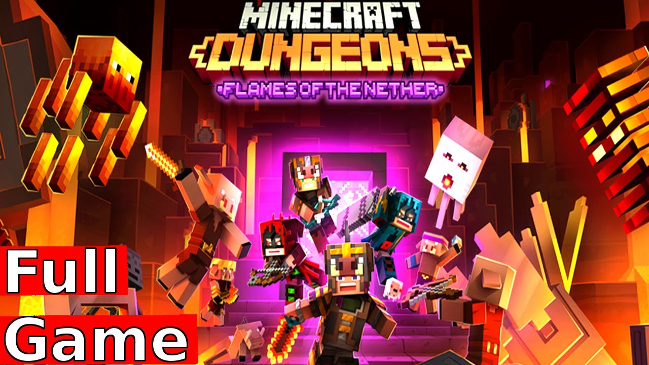 Minecraft Dungeons - Flames of the Nether DLC (Full Game)
