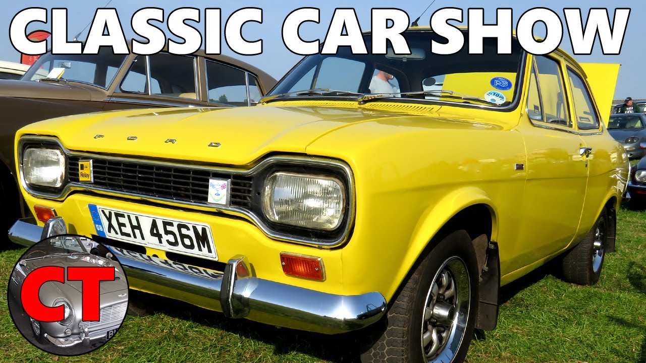 Classic cars! | Ford Escort Mk1, Model T, Austin A30 & A35, Lanchester LD10 at a classic car show