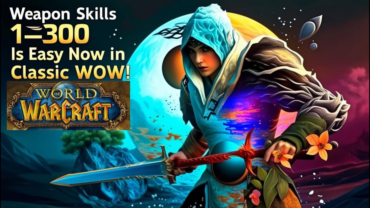WEAPON SKILLS 1-300 is easy now in Classic WoW! Complete AFK mode :)