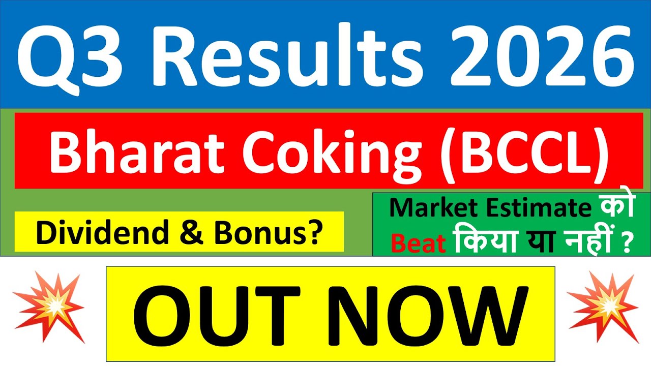 Bharat Coking Coal q3 results 2026 | BCCL results today | Bharat Coking Coal Share News | BCCL Share