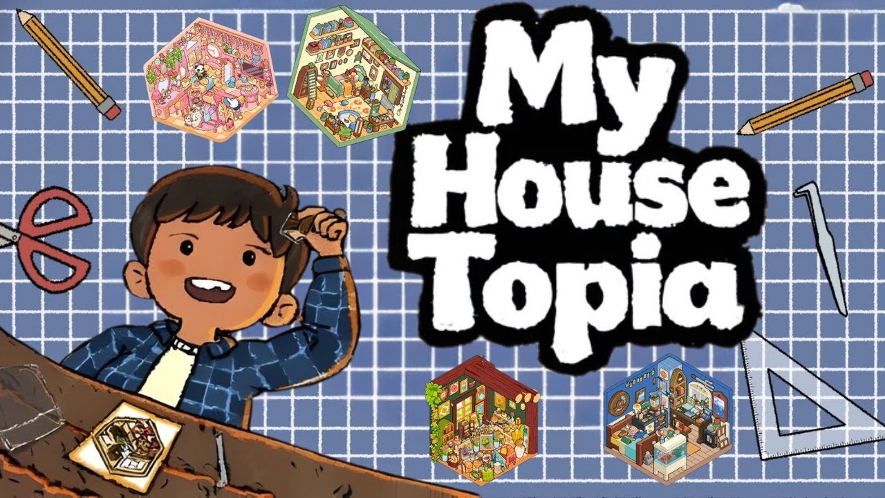 🎮 DEMO Gameplay: My Housetopia 🏡✨ | Relaxing Sticker Decor Game