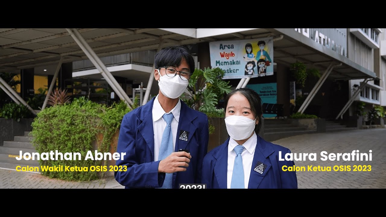VISI MISI PASLON 2 | KAMPANYE CALON KETUA OSIS DAN WAKIL KETUA OSIS 2023 SMA ATHALIA