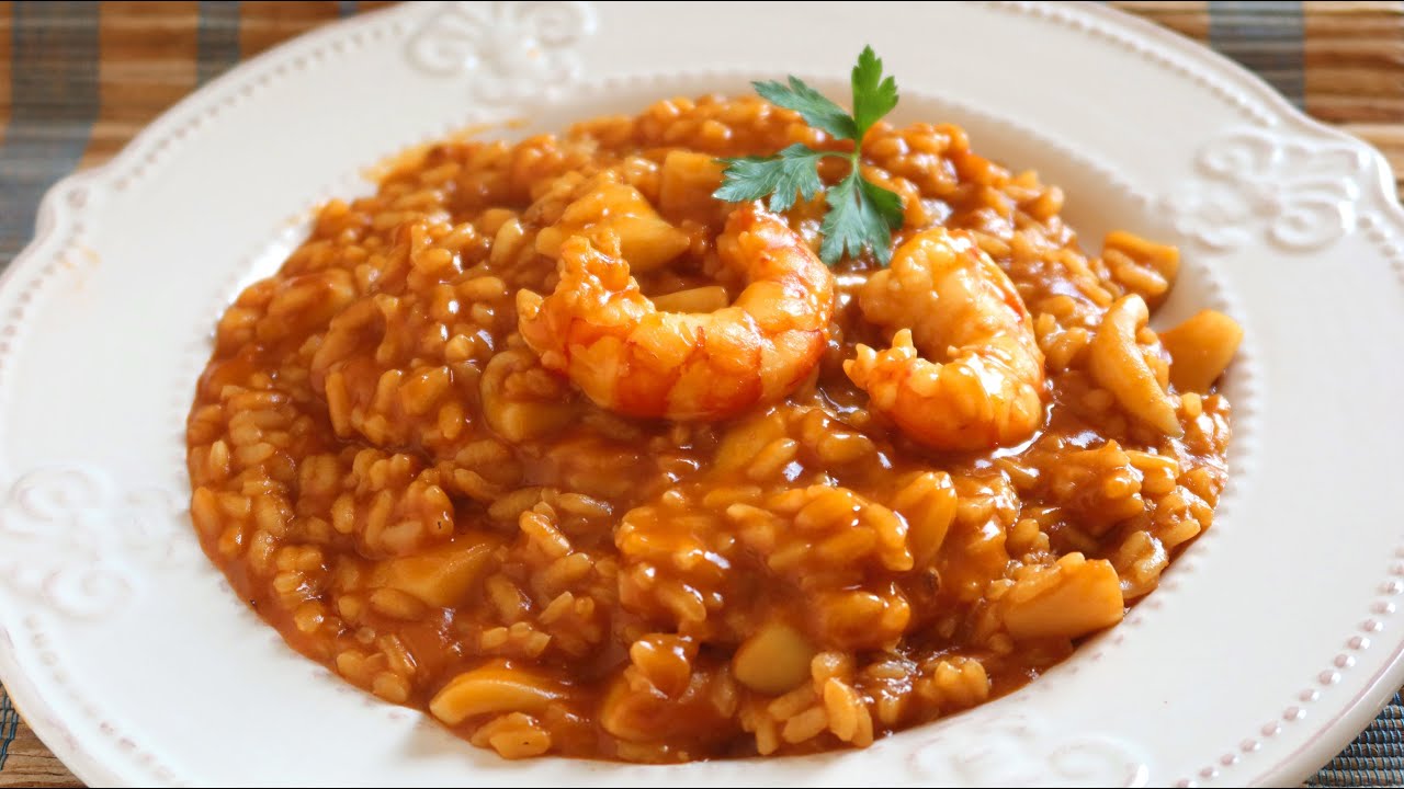 Arroz meloso de marisco