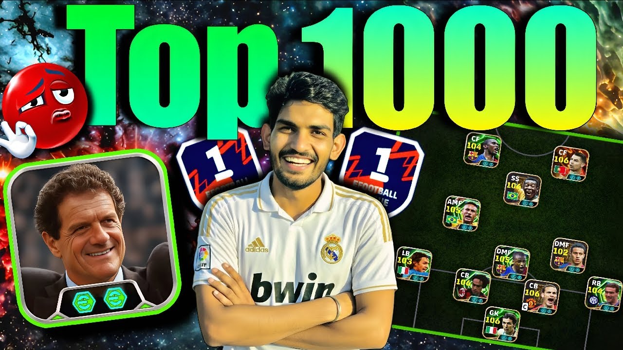 🔴 efootball mobile Live - Paid Rank Push 👑 Reach Division 1 🔥 #pes26 #live