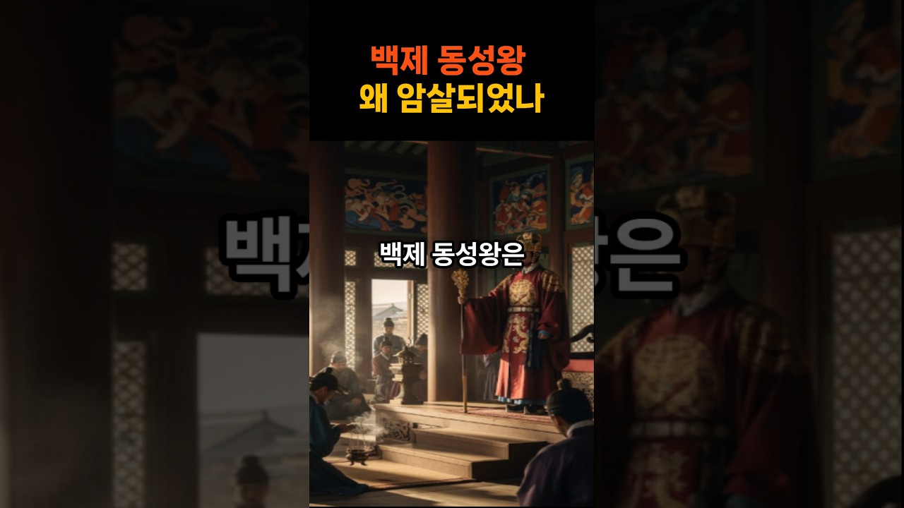 백제 동성왕, 왜 암살되었나&nbsp;#동성왕 #역사