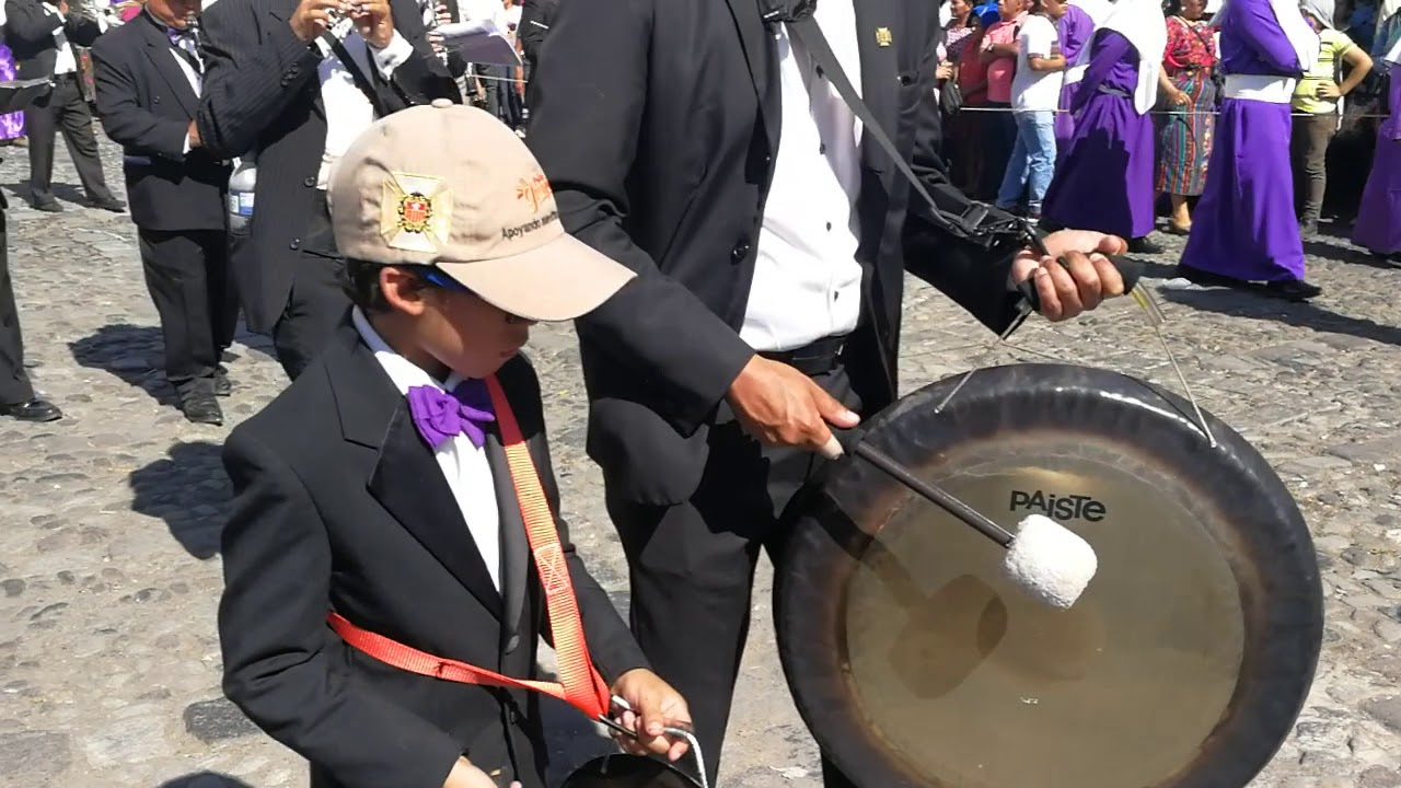 Domingo de Ramos La Merced Marcha AL SEÑOR DE LA MERCED (Héctor Alfredo Gómez Barillas).
