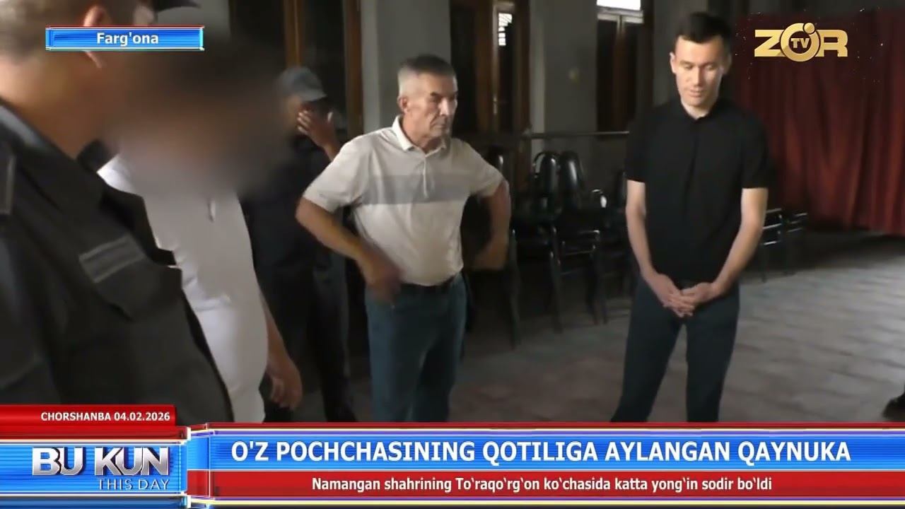 Oʻz pochchasining qotiliga aylangan qaynuka (Fargʻona)
