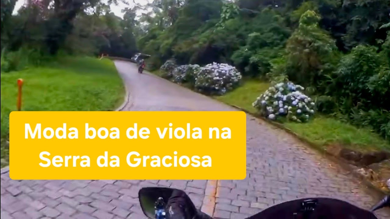 Modão de viola na viagem  Serra da Graciosa. Vídeo 1