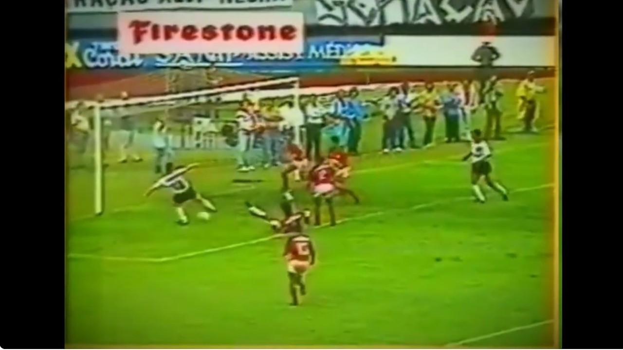 CORINTHIANS 1X0 FLAMENGO FINAL SUPERCOPA DO BRASIL 1991 TV BANDEIRANTES
