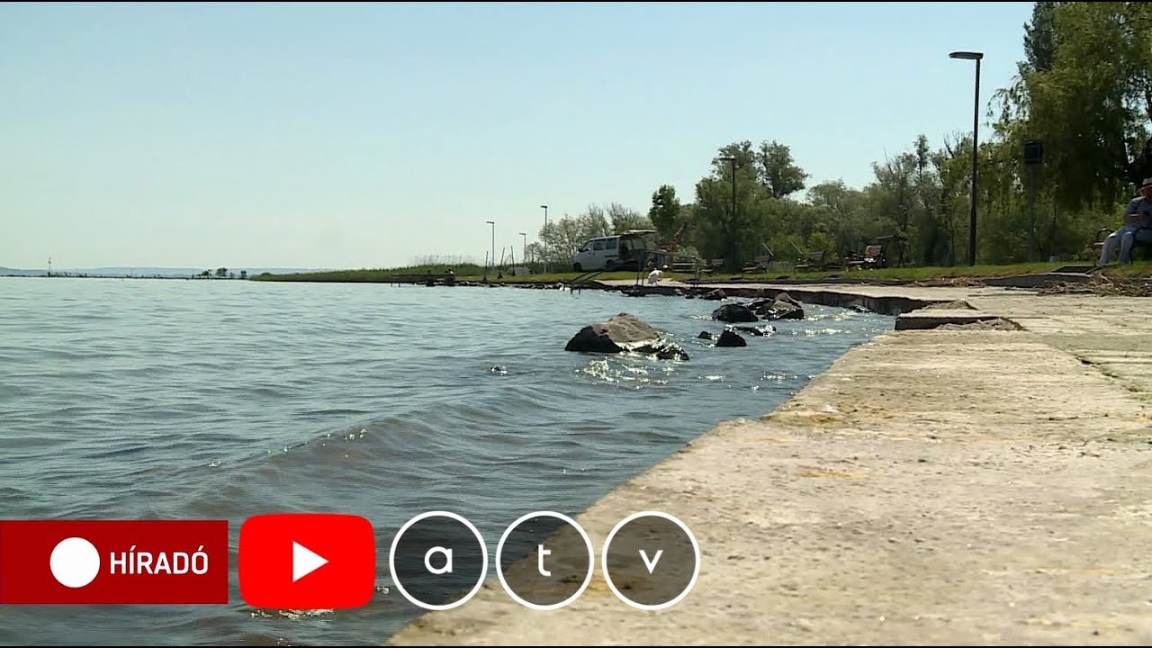 Egy hete engedik a vizet, de még mindig magas a Balaton vízszintje