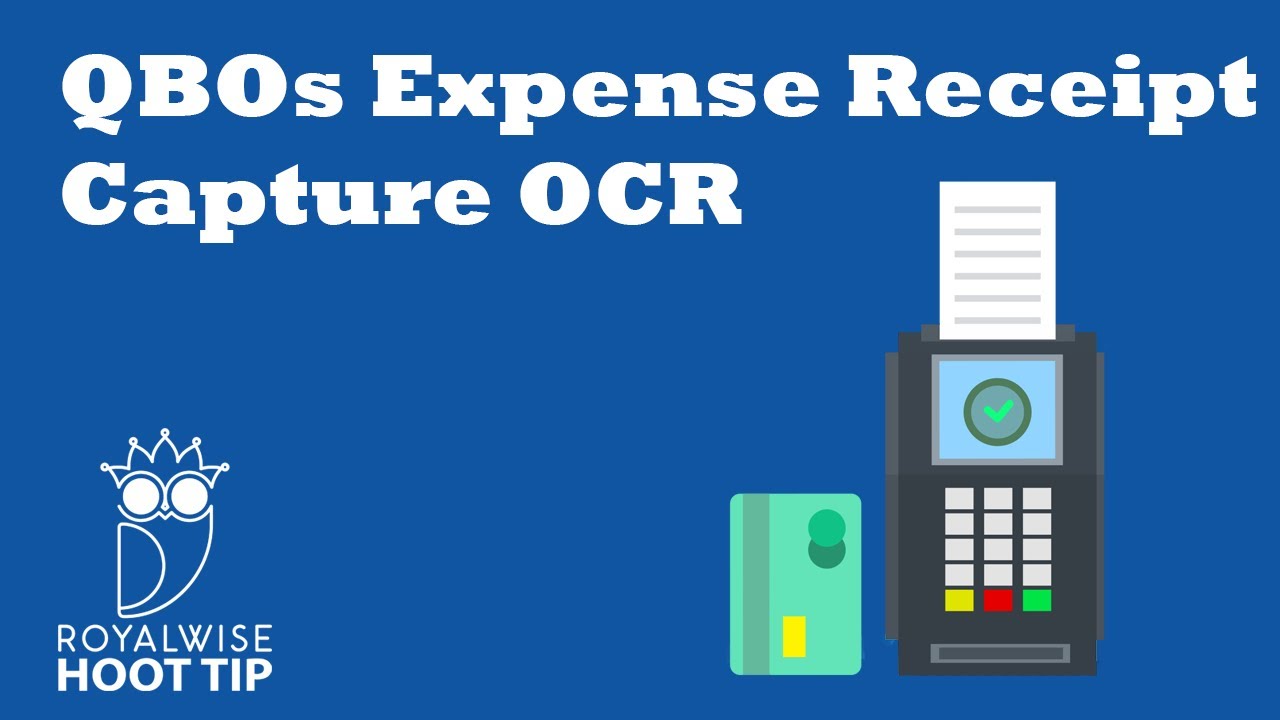 New QuickBooks Online Expense Receipt Capture OCR