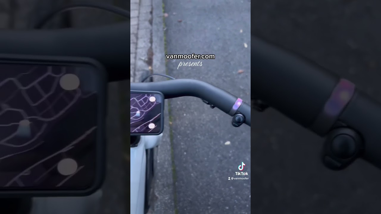 Halo Ring Interface of VanMoof S5 & A5 🪐 #4k #vanmoof #ebike #fyp