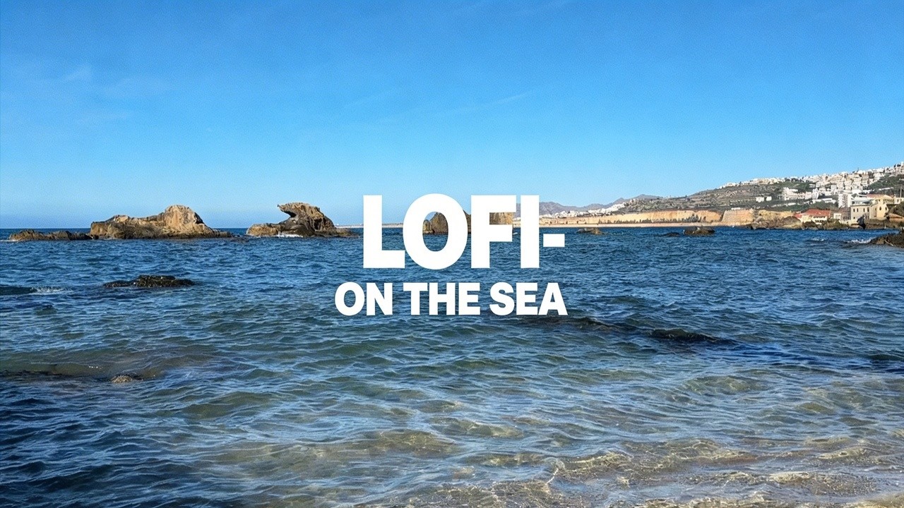 🌊 Gentle Sea Waves | Soft Lo-Fi Music for Relax, Study, Work & Peaceful Mind